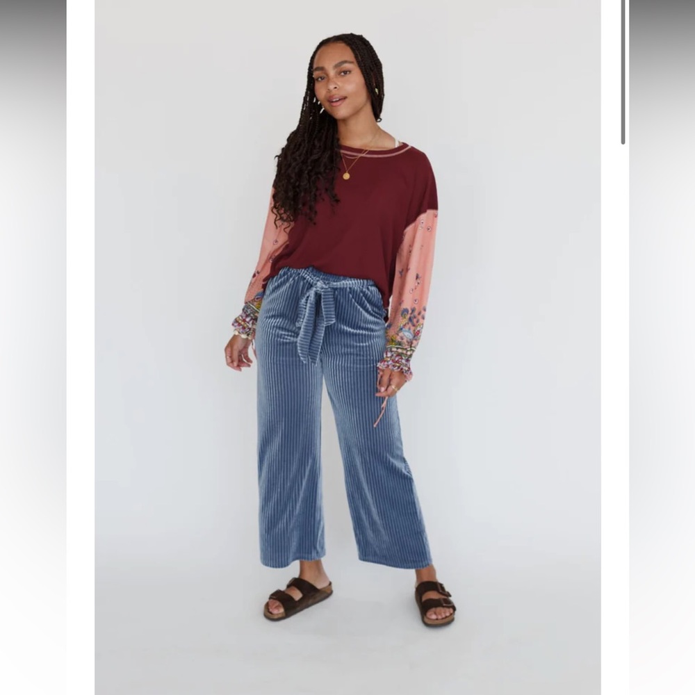 Brand new velvet pants